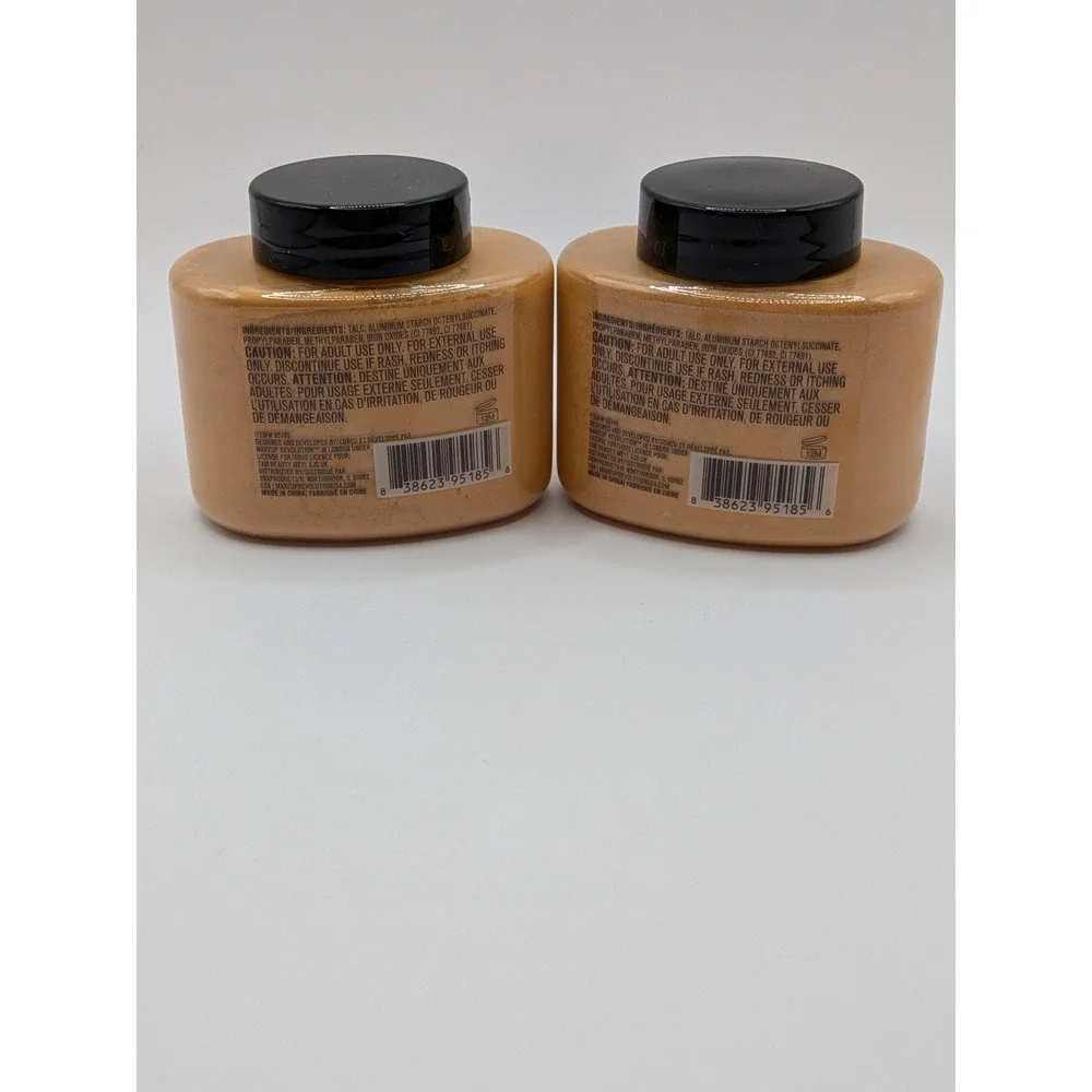 Makeup Revolution Luxury Baking Powder Terra Cotta 1.23oz 35g Set of 2 New